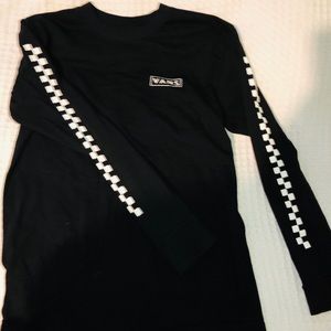 VANS long sleeve checkered shirt